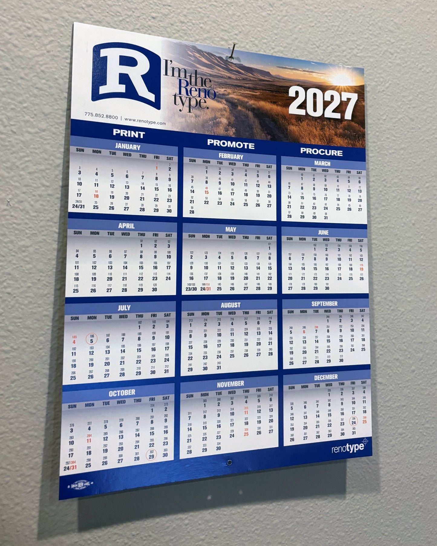 26-27 Utility Calendar
