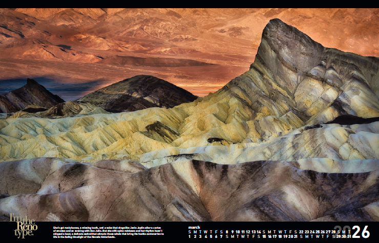 2026 “I’m the Reno type” Wall Calendar