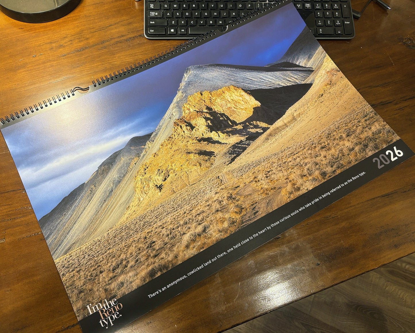 2026 “I’m the Reno type” Wall Calendar