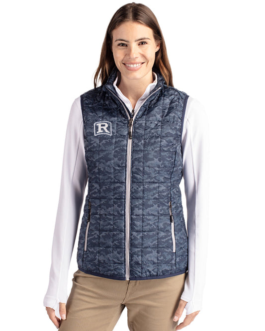 Womens Rainier Camo Print Vest